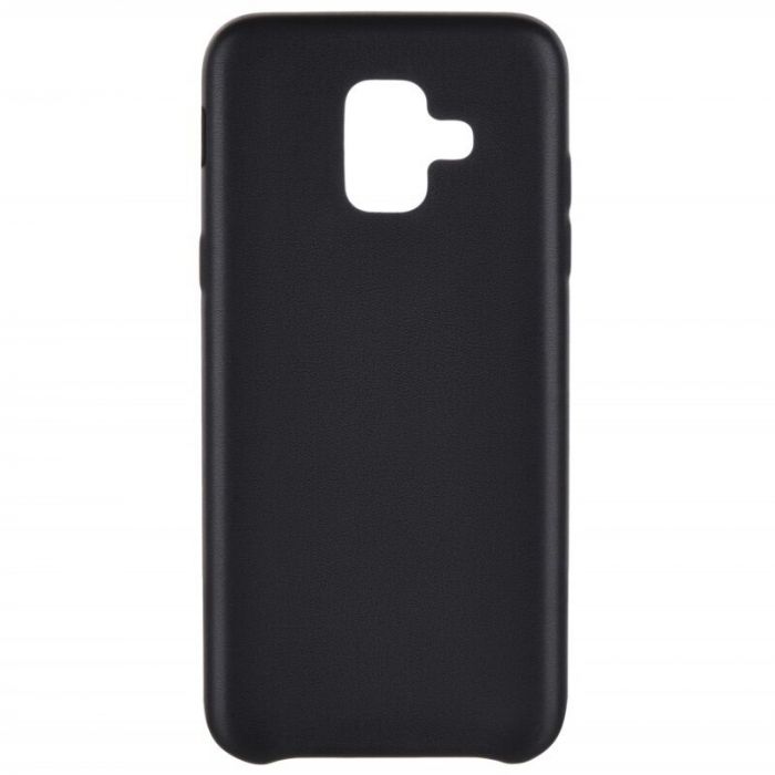 Чохол-накладка 2E Leather Case для Samsung Galaxy A6 2018 SM-A600 Black (2E-G-A6-MCPUB)