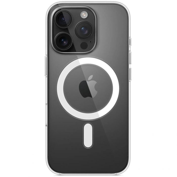 Чохол-накладка Apple Clear Case with MagSafe для Apple iPhone 16 Pro Transparent (MA7E4)