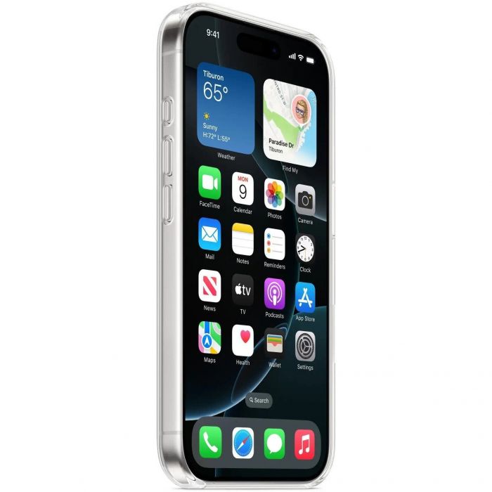 Чохол-накладка Apple Clear Case with MagSafe для Apple iPhone 16 Pro Transparent (MA7E4)
