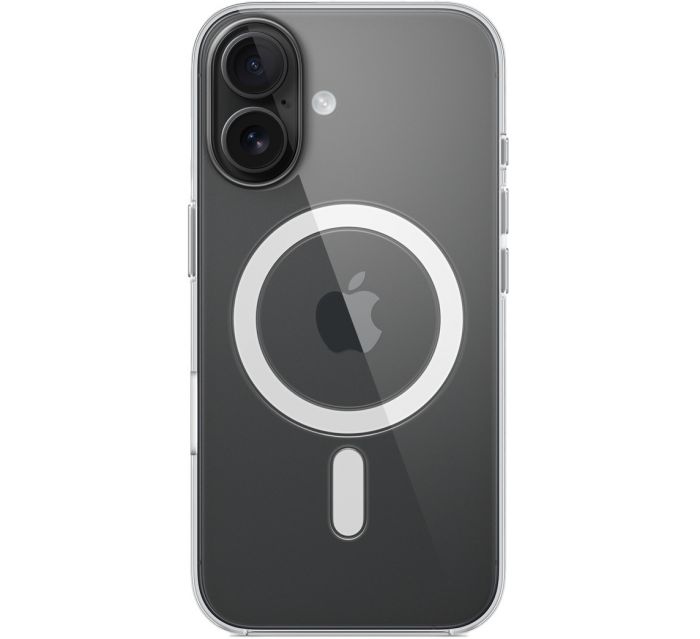 Чохол-накладка Apple Clear Case with MagSafe для Apple iPhone 16 Transparent (MA6A4)