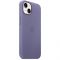 Чохол-накладка Apple Leather Case with MagSafe для Apple iPhone 13 Wisteria (MM163)