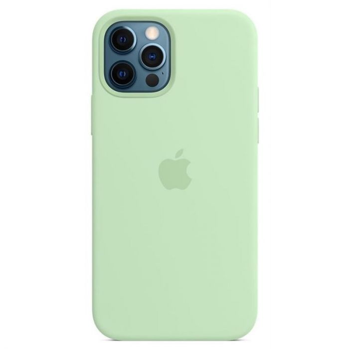Чохол-накладка Apple Silicone Case with MagSafe для Apple iPhone 12 Pro Max Pistachio (MK053)