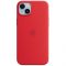 Чохол-накладка Apple Silicone Case with MagSafe для Apple iPhone 14 Plus PRODUCT Red (MPT63)