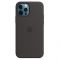 Чохол-накладка Apple Silicone Case with MagSafe для Apple iPhone 12 Pro Max Black (MHLG3)