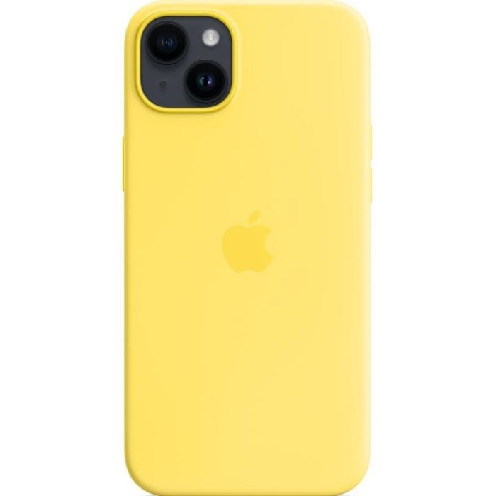 Чохол-накладка Apple Silicone Case with MagSafe для Apple iPhone 14 Plus Canary Yellow (MQUC3)