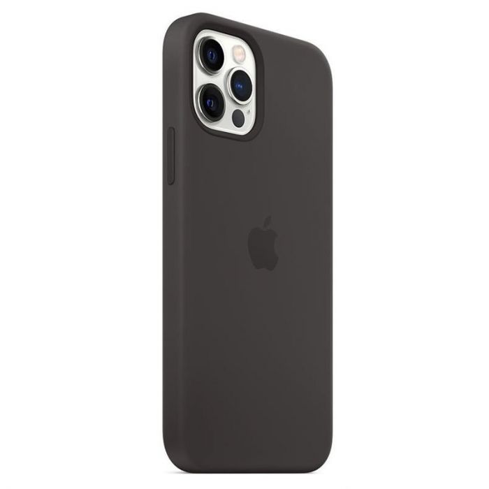 Чохол-накладка Apple Silicone Case with MagSafe для Apple iPhone 12 Pro Max Black (MHLG3)