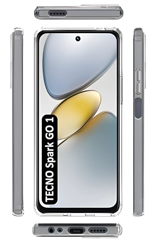 Чохол-накладка BeCover для Tecno Spark Go 1 (KL4) Transparancy (712754)