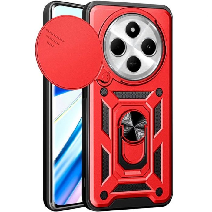 Чохол-накладка BeCover Military для Xiaomi Redmi 14C 4G/Poco C75 Red (712492)