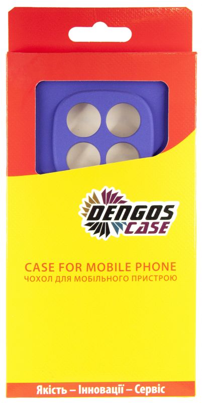 Чохол-накладка Dengos Carbon для Xiaomi Redmi Note 14 Pro Purple (DG-TPU-CRBN-222)