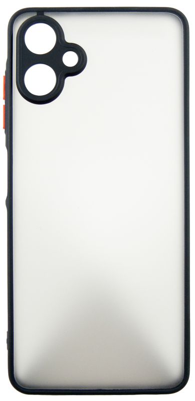 Чохол-накладка Dengos Matt для Samsung Galaxy A06 SM-A065 Black (DG-KM-126) + захисне скло