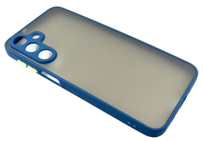 Чохол-накладка Dengos Matt для Samsung Galaxy A16 5G SM-A166 Blue (DG-TPU-MATT-153)