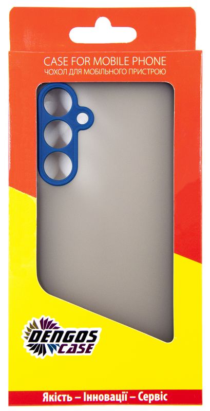 Чохол-накладка Dengos Matt для Samsung Galaxy M55 SM-M556 Blue (DG-TPU-MATT-159)