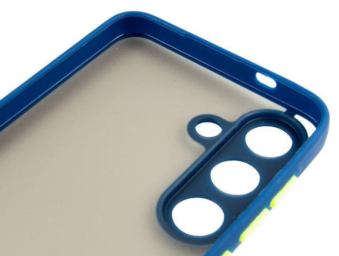 Чохол-накладка Dengos Matt для Samsung Galaxy S25 SM-S931 Blue (DG-TPU-MATT-162)