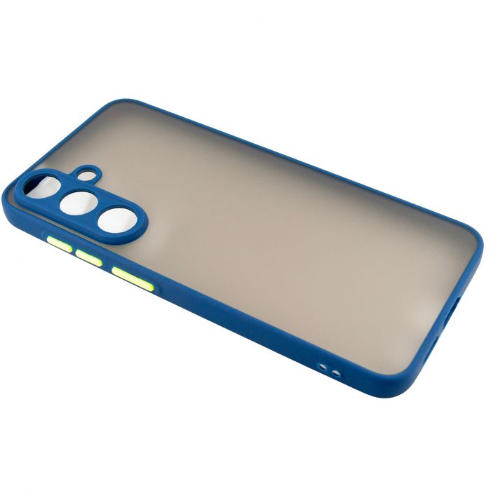 Чохол-накладка Dengos Matt для Samsung Galaxy S25+ SM-S936 Blue (DG-TPU-MATT-163)