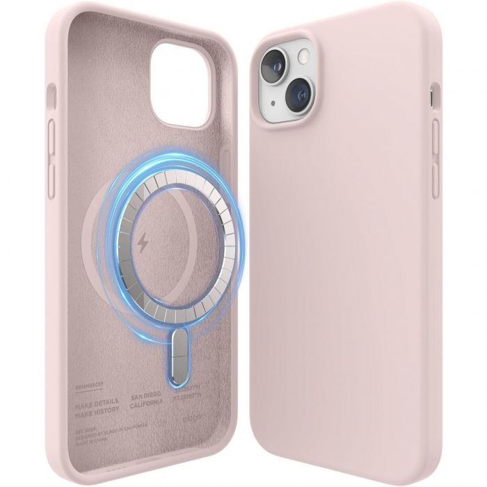 Чохол-накладка Elago Silicone Case with MagSafe для Apple iPhone 14 Plus Lovely Pink (ES14MSSC67-LPK)