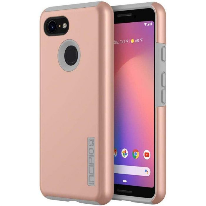 Чохол-накладка Incipio Dualpro для Google Pixel 3 Rose Gold (GG-066-RGD)