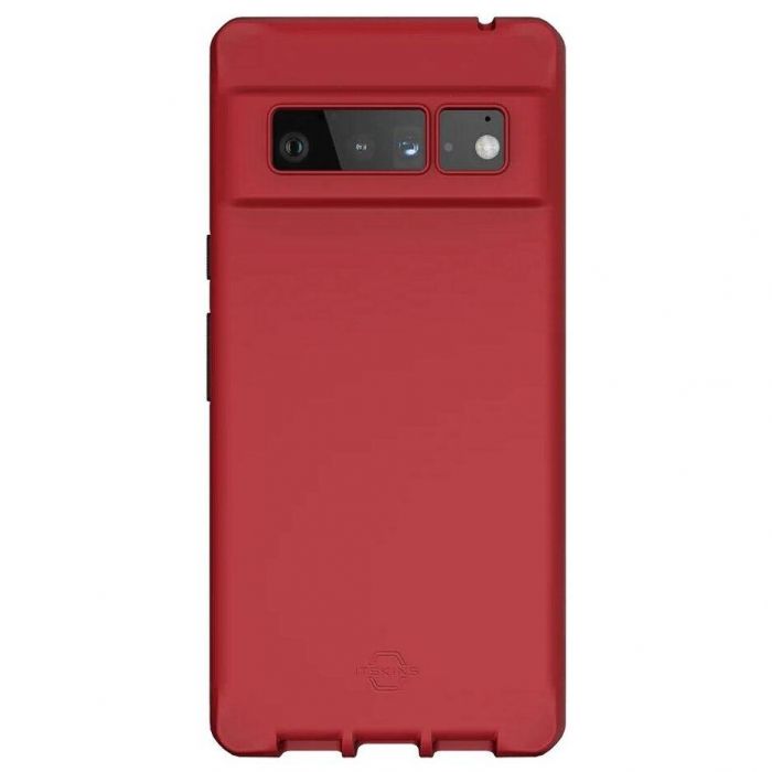 Чохол-накладка ItSkins Hybrid Silk для Google Pixel 6 Pro Red (GG6X-HBURN-CHRD)