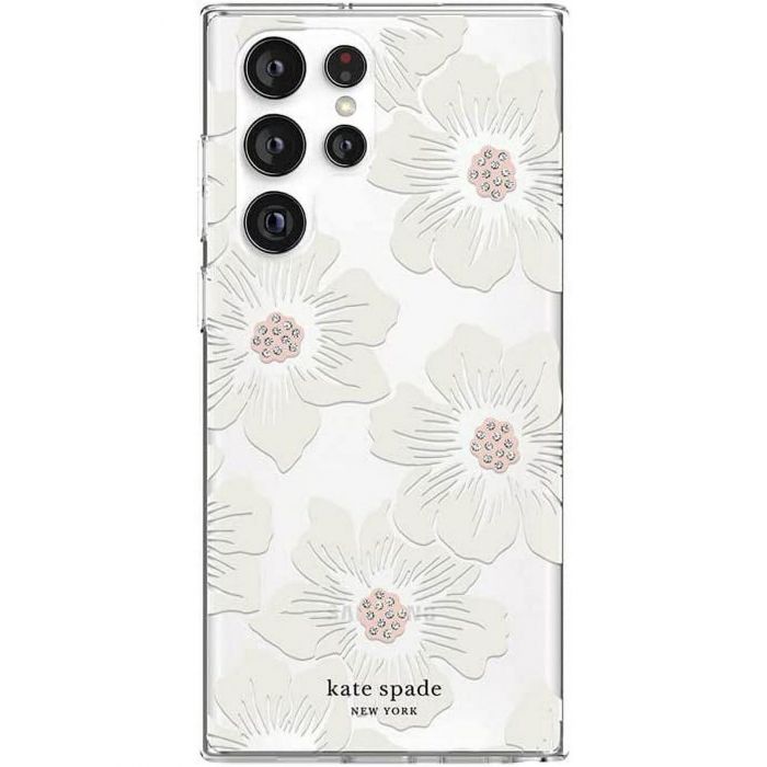 Чохол-накладка Kate Spade NY Defensive для Samsung Galaxy S22 Ultra SM-S908 Hollyhock Floral (KSSA-080-HHCCS)