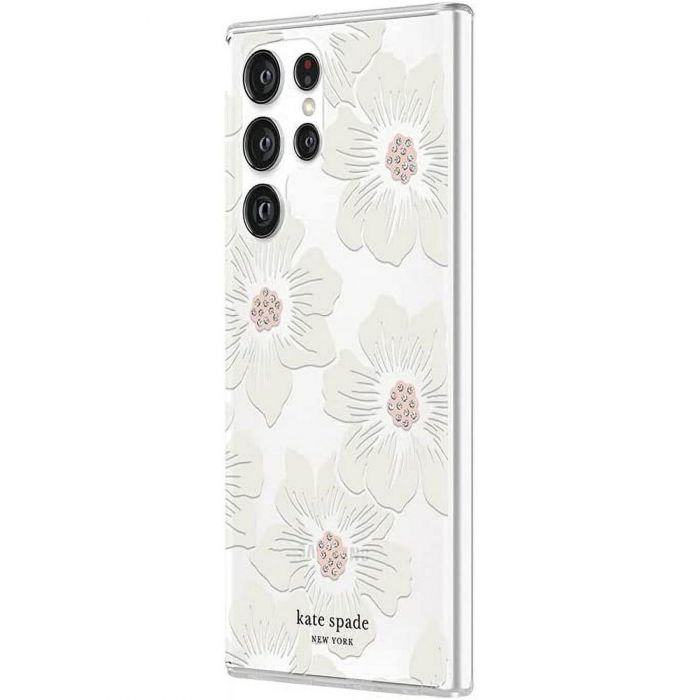 Чохол-накладка Kate Spade NY Defensive для Samsung Galaxy S22 Ultra SM-S908 Hollyhock Floral (KSSA-080-HHCCS)