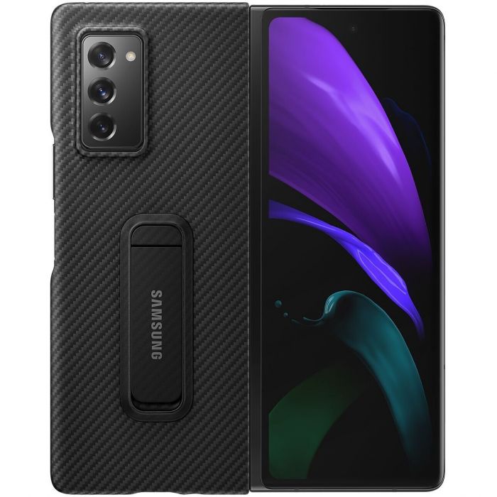 Чохол-накладка Samsung Aramid Cover для Samsung Galaxy Fold 2 SM-F916 Black (EF-XF916SBEGRU)