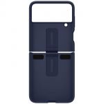 Чохол-накладка Samsung Silicone Cover with Ring для Samsung Galaxy Flip 4 SM-F721 Navy Blue (EF-PF721TNEGUA)