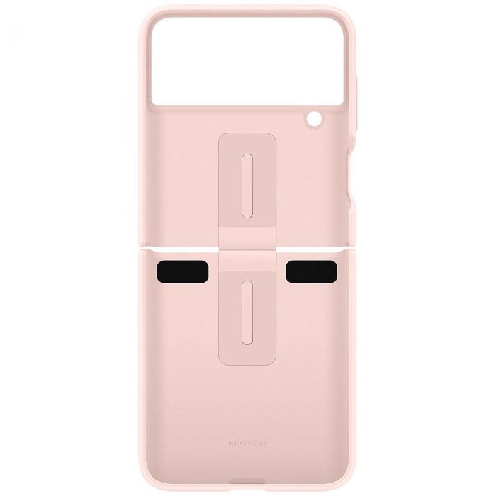 Чохол-накладка Samsung Silicone Cover with Ring для Samsung Galaxy Flip 4 SM-F721 Pink (EF-PF721TPEGUA)