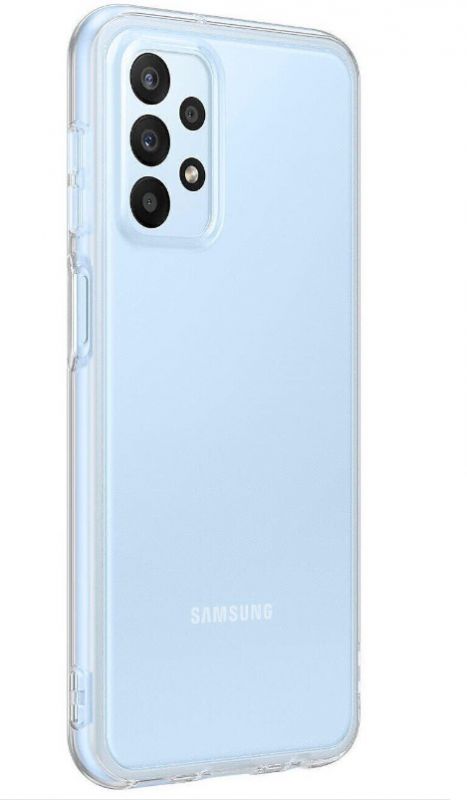 Чохол-накладка Samsung Soft Clear Cover для Samsung Galaxy A23 SM-A235 Transparent (EF-QA235TTEGRU)