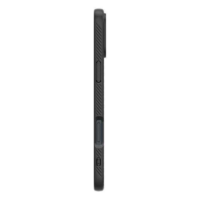 Чохол-накладка Spigen Liquid Air для Apple iPhone 16 Plus Matte Black (ACS08066)