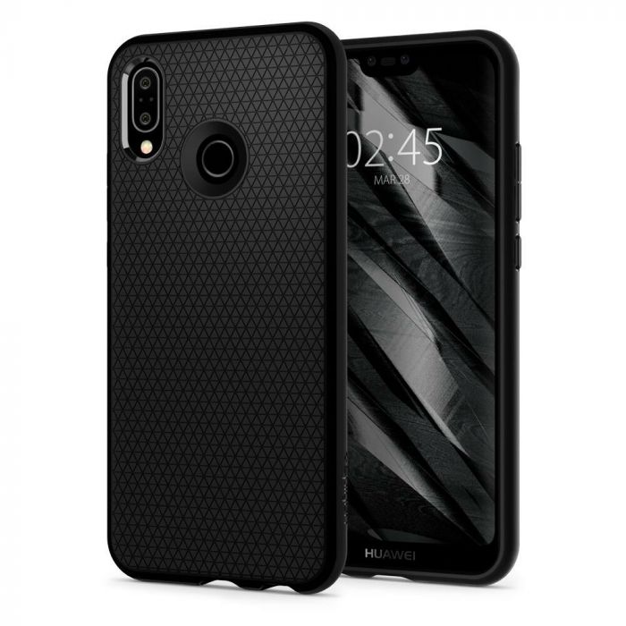 Чохол-накладка Spigen Liquid Air для Huawei P20 Lite Black (L22CS23071)