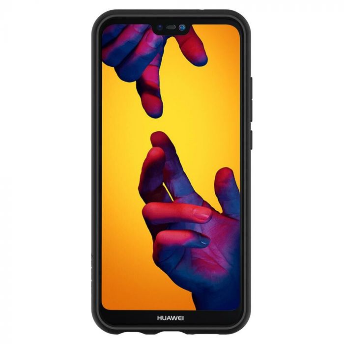 Чохол-накладка Spigen Liquid Air для Huawei P20 Lite Black (L22CS23071)