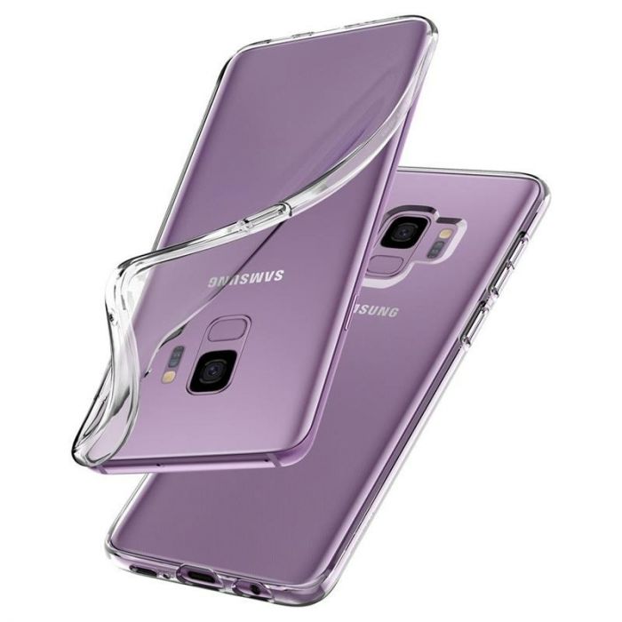 Чохол-накладка Spigen Liquid Crystal для Samsung Galaxy S9 SM-G960 Crystal Clear (592CS22826)