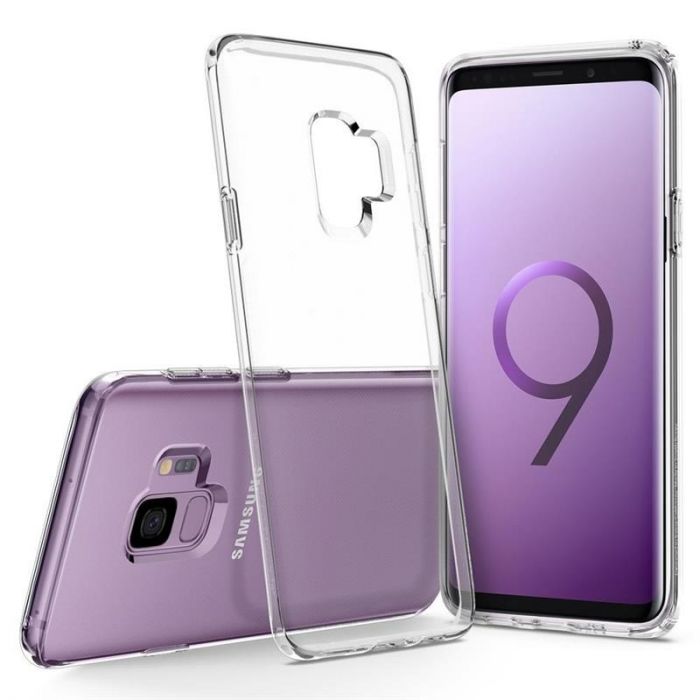 Чохол-накладка Spigen Liquid Crystal для Samsung Galaxy S9 SM-G960 Crystal Clear (592CS22826)