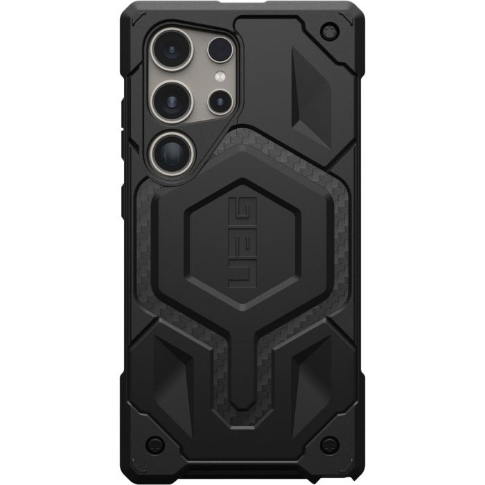 Чохол-накладка Urban Armor Gear Monarch для Samsung Galaxy S24 Ultra Carbon Fiber (214415114242)