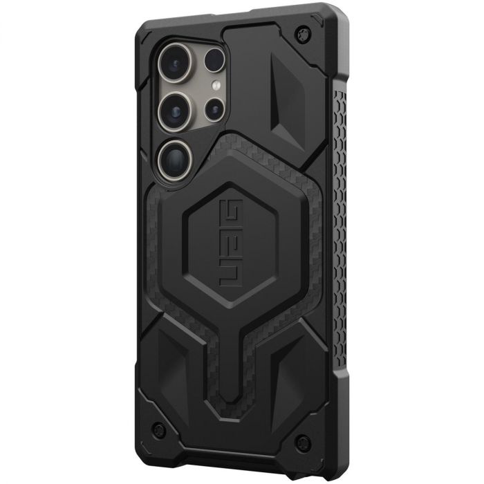 Чохол-накладка Urban Armor Gear Monarch для Samsung Galaxy S24 Ultra Carbon Fiber (214415114242)