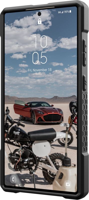 Чохол-накладка Urban Armor Gear Monarch для Samsung Galaxy S24 Ultra Carbon Fiber (214415114242)