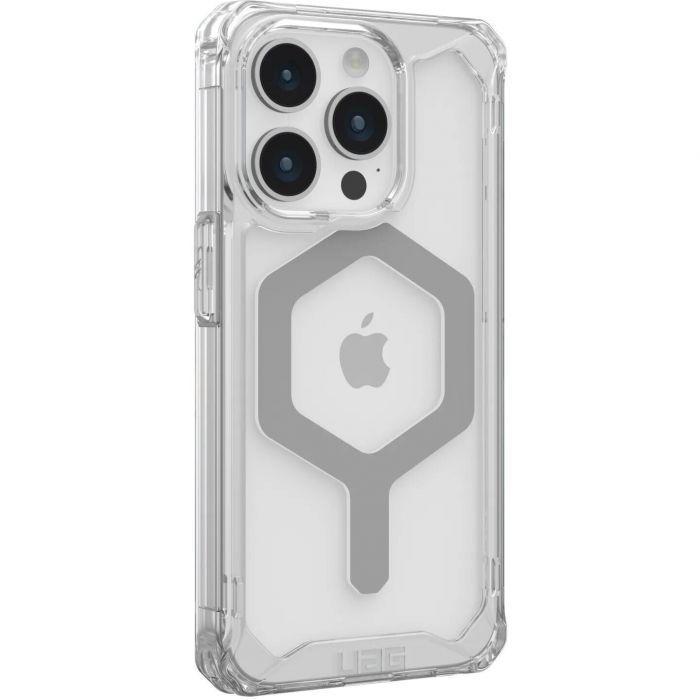 Чохол-накладка Urban Armor Gear Plyo Magsafe для Apple iPhone 15 Pro Ice/Silver (114286114333)