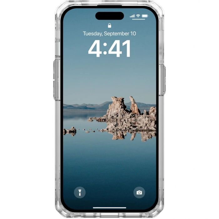Чохол-накладка Urban Armor Gear Plyo Magsafe для Apple iPhone 15 Ice/Silver (114294114333)