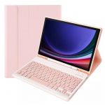 Чохол з бездротовою клавіатурою BeCover для Samsung Galaxy Tab A9 SM-X115 Pink (712359)