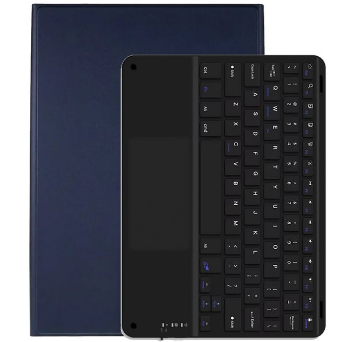 Чохол з бездротовою клавіатурою (TouchPad) BeCover для Apple iPad Pro 12.9 (2020/2021/2022) Deep Blue (712382)