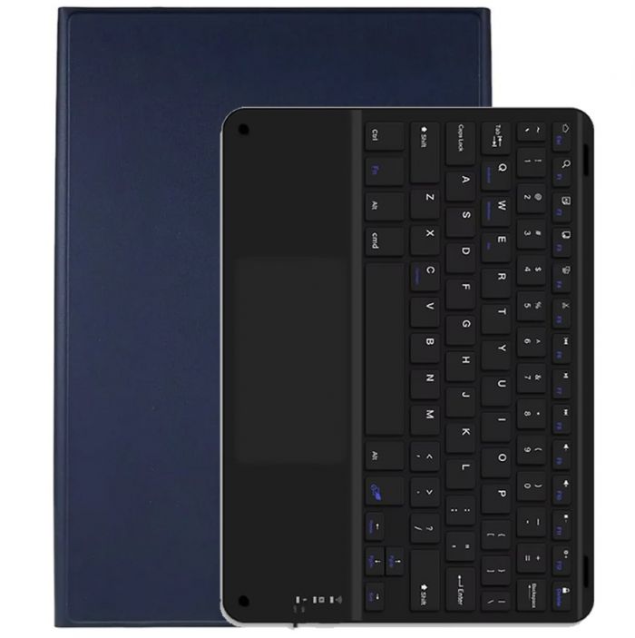Чохол з бездротовою клавіатурою (TouchPad) BeCover для Lenovo Tab M10 Plus TB-125F (3rd Gen)/K10 Pro TB-226 Deep Blue (712391)