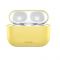 Чохол Usams US-BH569A Silicon Ultrathin для Apple AirPods Pro Yellow (BH569AP03)