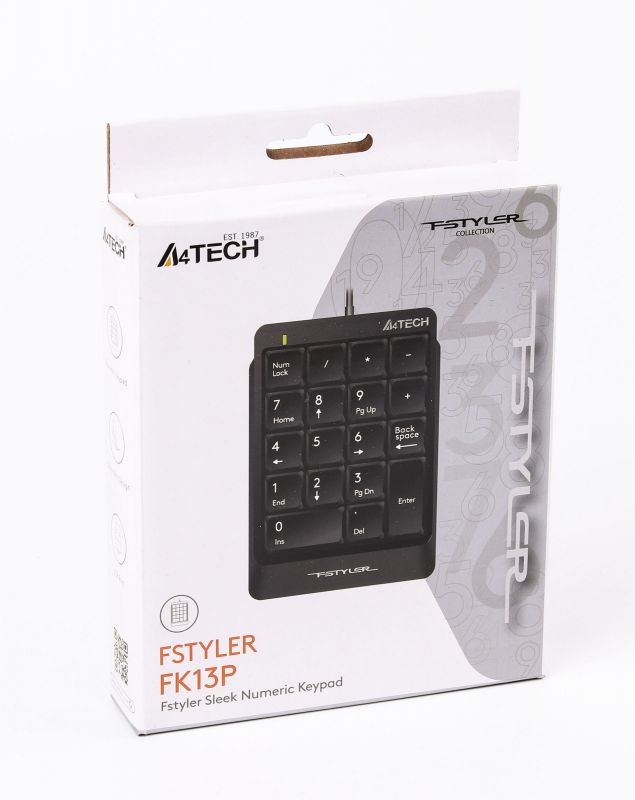 Цифровий клавiатурний блок A4Tech FK13P Black