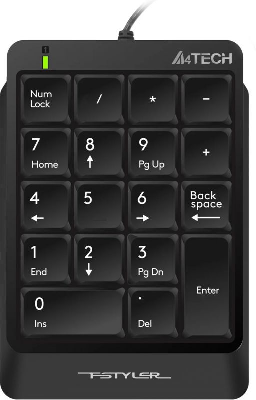 Цифровий клавiатурный блок A4Tech FK13P Black