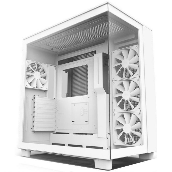 Корпус NZXT H9 Flow White (CM-H91FW-01) без БЖ