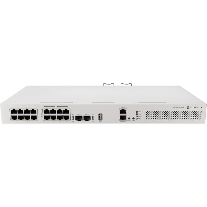 Комутатор MikroTik CRS418-8P-8G-2S+RM