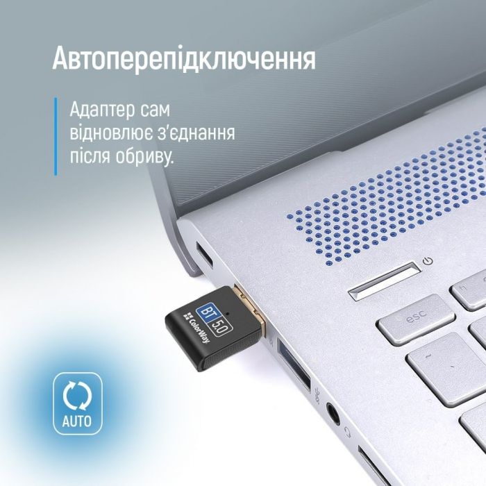 Адаптер Bluetooth 5.0 ColorWay (CW-AD-BT50)
