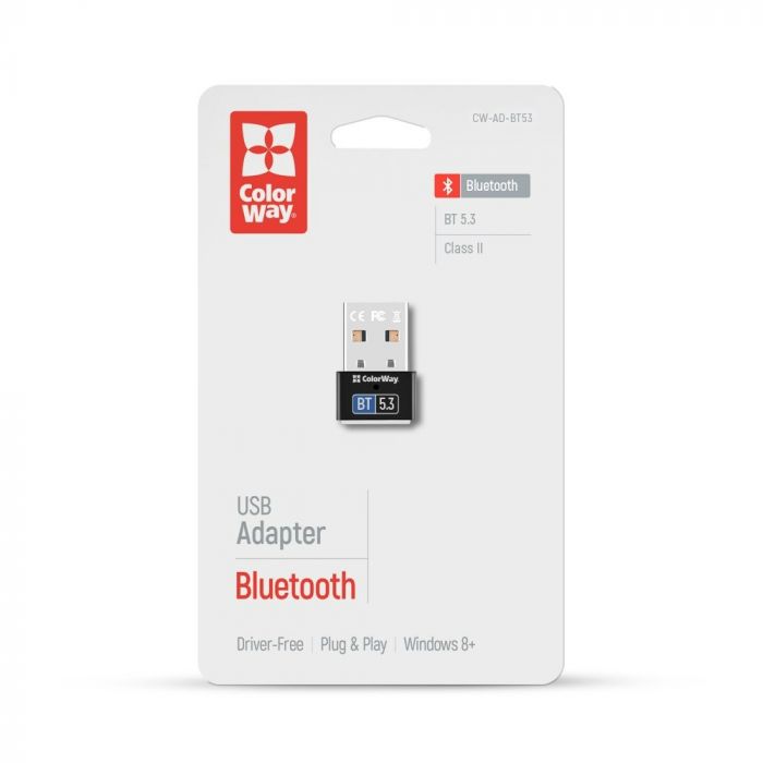 Адаптер Bluetooth 5.3 ColorWay (CW-AD-BT53)