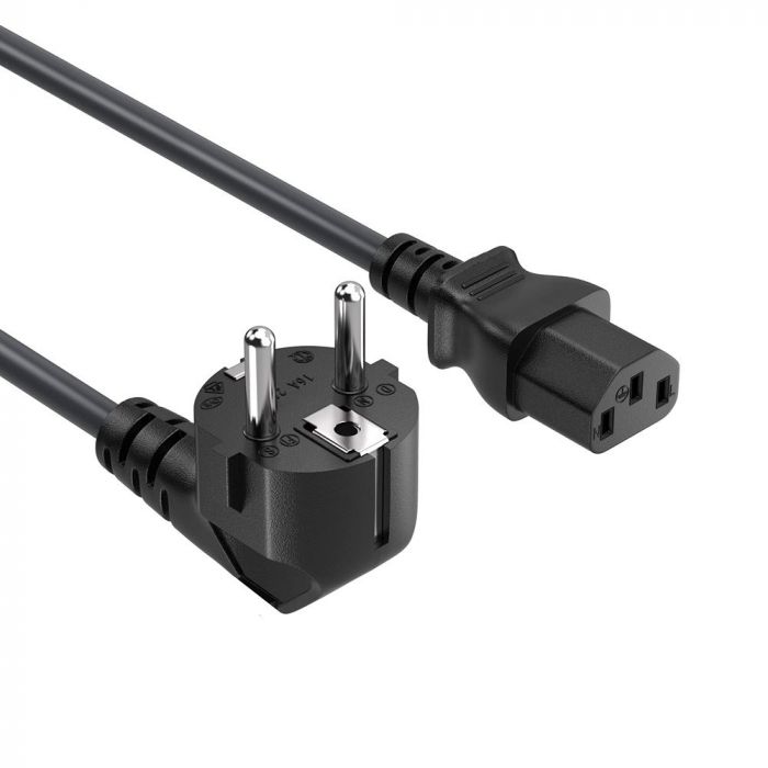 Кабель живлення ColorWay CEE7/7-C13, 1.8 м, Black (CW-CBP082-BK)