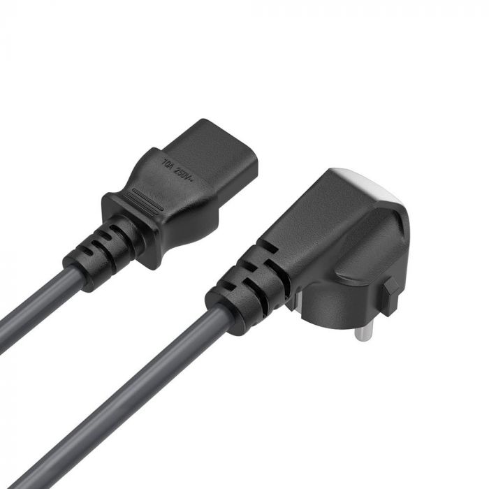 Кабель живлення ColorWay CEE7/7-C13, 1.8 м, Black (CW-CBP082-BK)