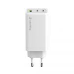 Мережевий зарядний пристрій ColorWay GaN Mini 100W PD Port PPS USB (USB-2C1A) White (CW-CHS061PD-WT)